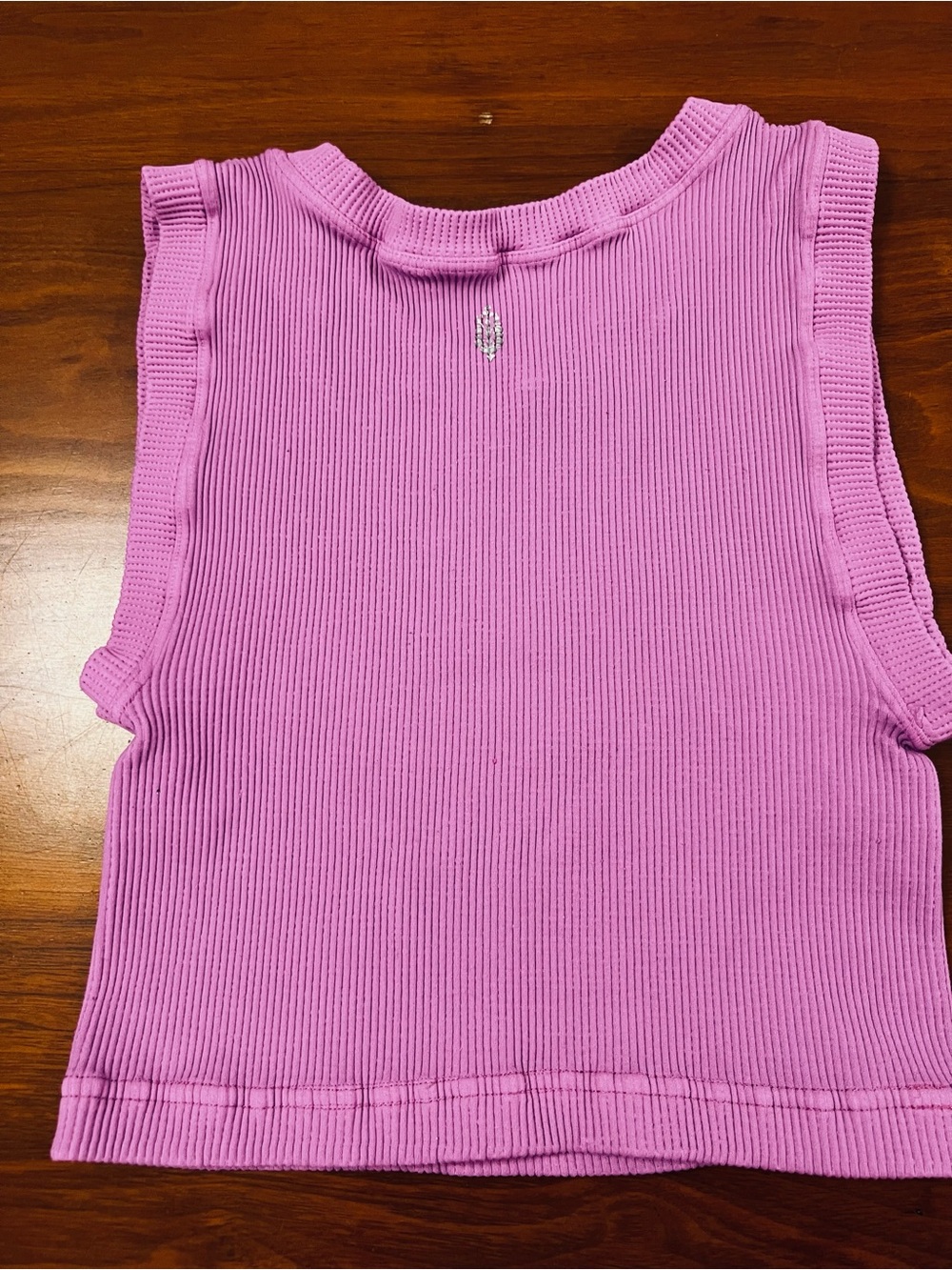 FP Movement Free People Heavy Ribbed Tank Top Purple / Women’s Medium/Large - Picture 2 of 5